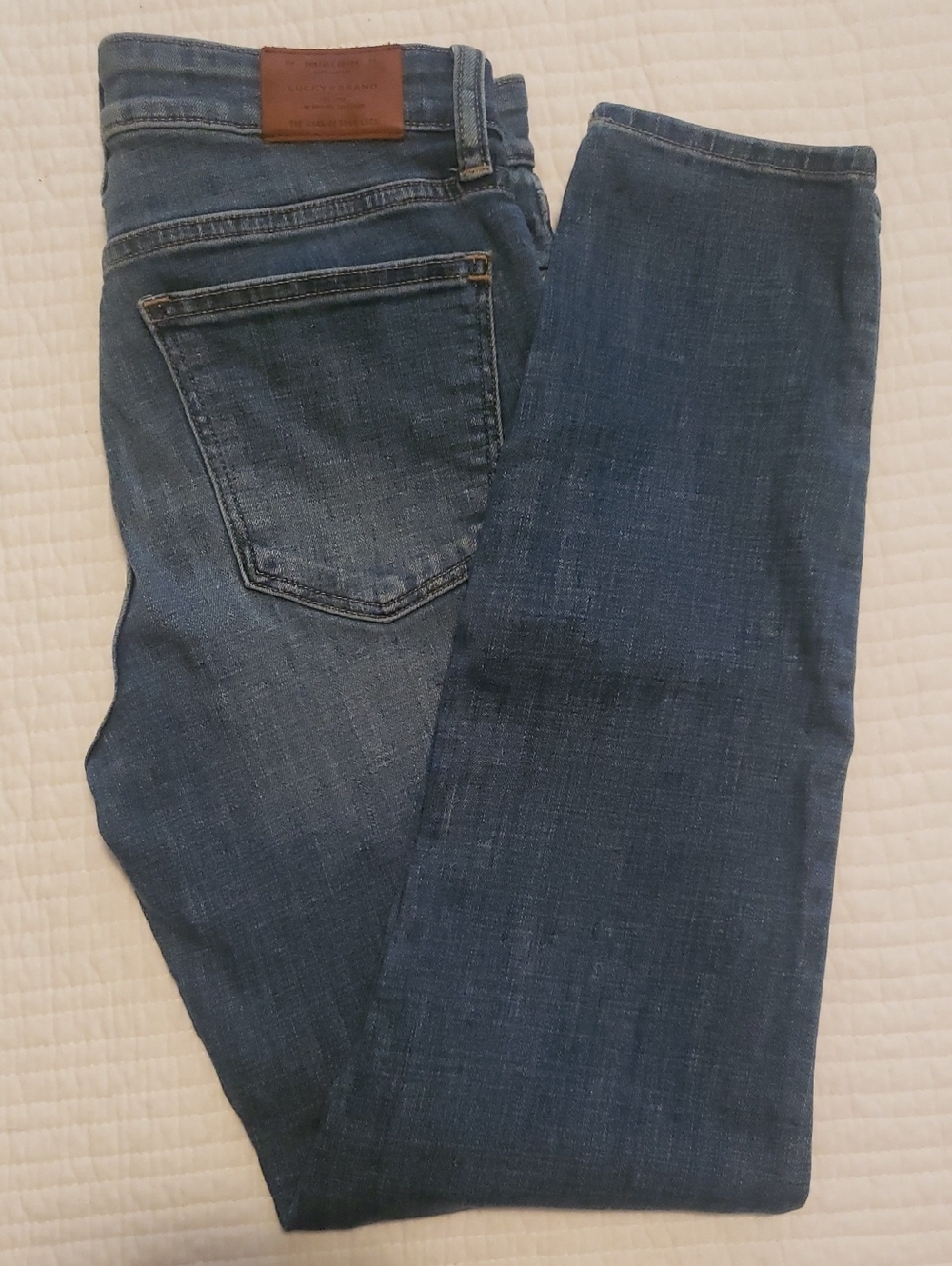 Lucky Brand Women's Dark Blue Skinny Jeans